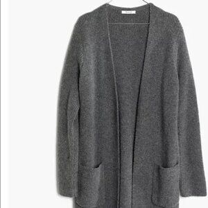 Madewell Backstage Long Cardigan Sweater Jacket